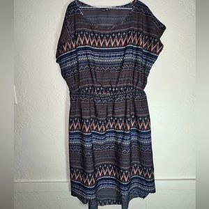 Indulge Southwest Pattern Dress
